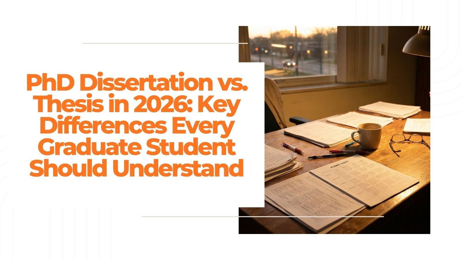 Writing a graduate dissertation is daunting for many students even before they embark on writing. The first problem that many students